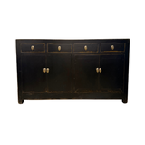 SIDEBOARD LIANGSHAN 4DW4DR BLACK CH-86