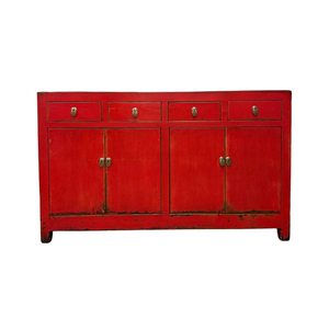 SIDEBOARD LIANGSHAN 4DW4DR RED CH-89