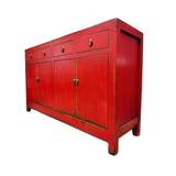 SIDEBOARD LIANGSHAN 4DW4DR RED CH-89