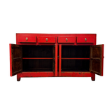 SIDEBOARD LIANGSHAN 4DW4DR RED CH-89