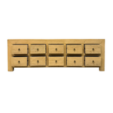 TV CONSOLE BS 10DW OLD ELM