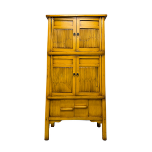 KITCHEN CABINET RIBBED YELLOW CH-15