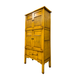 KITCHEN CABINET RIBBED YELLOW CH-15