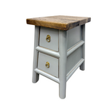 STOOL LIANG 2DW GREY MQZ-204