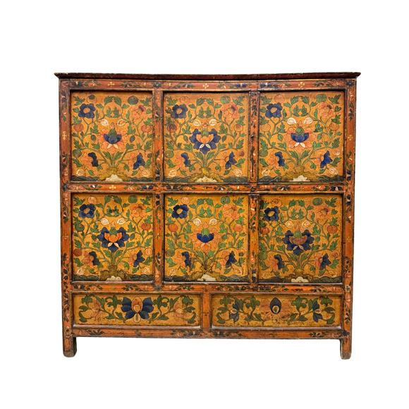 TIBETAN CABINET 4DR CH-010