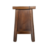 STOOL LIANG 2DW DARK WOOD MQZ-204