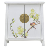 A SHAPE CABINET FLEUR H60CM WHITE WASH MQZ-20