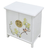 A SHAPE CABINET FLEUR H60CM WHITE WASH MQZ-20