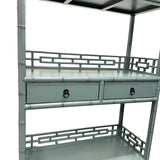 BOOKSHELVE 2DW3L GREY CH2-018