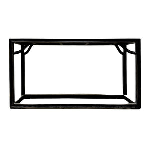 CONSOLE TABLE BLACK CH-58