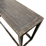 CONSOLE TABLE BLACK CH-58