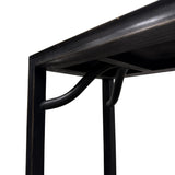 CONSOLE TABLE BLACK CH-58