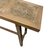 CONSOLE TABLE RATTAN TOP CH2-021