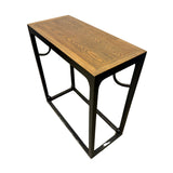 CONSOLE TABLE SHORT BLACK BASE CH-48