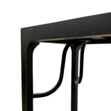 CONSOLE TABLE SHORT BLACK BASE CH-48