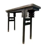 CONSOLE TABLE WITH RIBBED LEGS CH-60