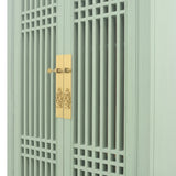 NARROW CABINET LATTICE MINT WASH MQZ-12