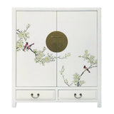 SHOE CABINET FLEUR 2DW2DR WHITE WASH MQZ-36