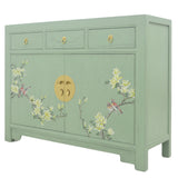 SIDEBOARD FLEUR 3DW2DR MINT WASH MQZ-43