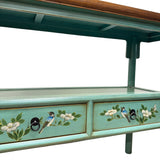 SIDEBOARD PAINTED CURVED TOP 2DW MINT CH-19