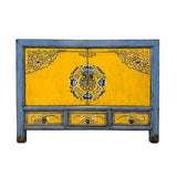 SIDEBOARD SUKHA 3DW2DR BLUE/YELLOW