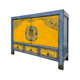 SIDEBOARD SUKHA 3DW2DR BLUE/YELLOW