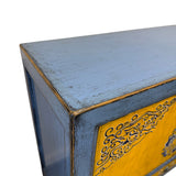 SIDEBOARD SUKHA 3DW2DR BLUE/YELLOW