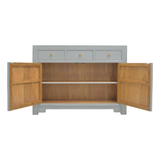 SIDEBOARD FLEUR 3DW2DR GREY WASH MQZ-43