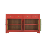 SIDEBOARD FLEUR 4DW4DR RED WASH MQZ-01